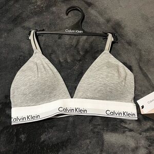 Calvin Klein Lightly Lined Triangle Bralette